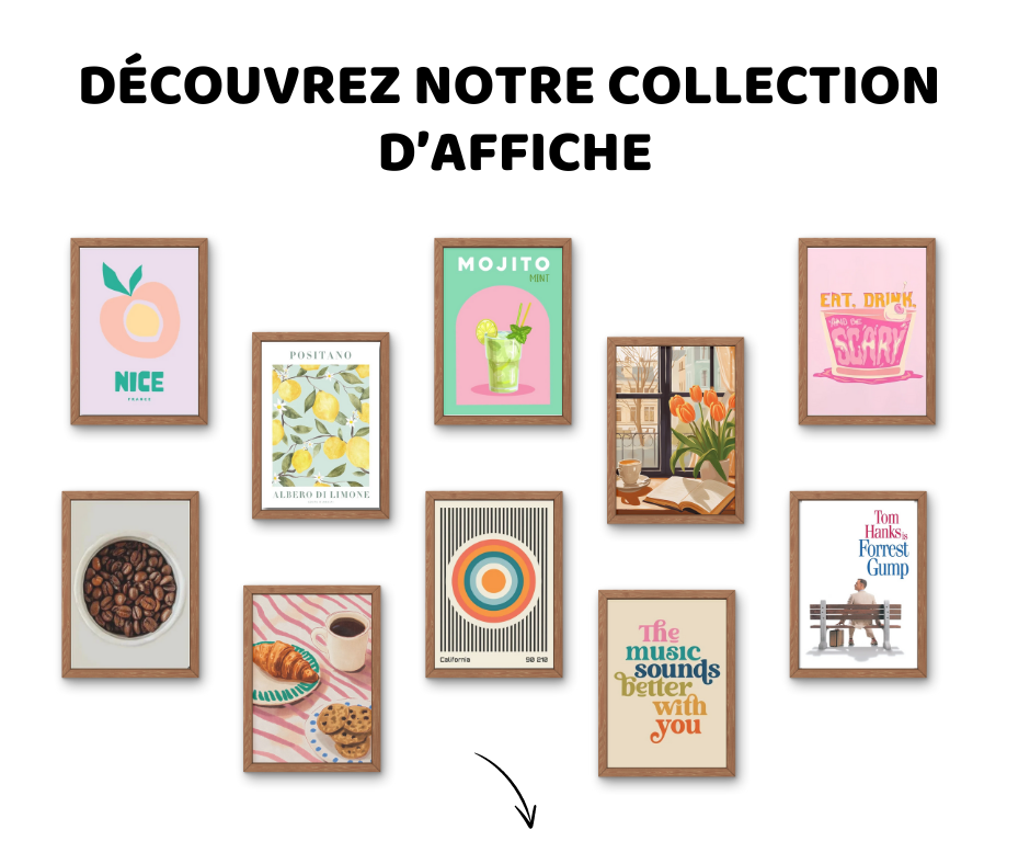 Comment décorer sa chambre ? 20 collection affiche 1