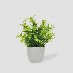 Plante artificielle en pot
