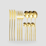 Set 12 couverts or